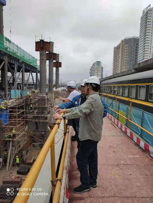 朱庸靖深入株洲站改擴建工程項目現場調研，強調高質量推進建設工程施工