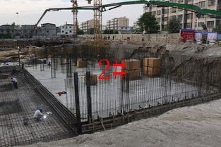 恒業華府十月施工進程 5、6號樓順利建至第七層